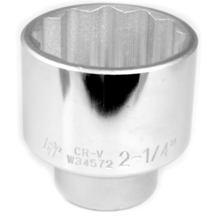 Performance Tool 3/4 In Dr. 12 Pt Socket 2-1/4 In Socket 12Pt 2-1, W34572 W34572